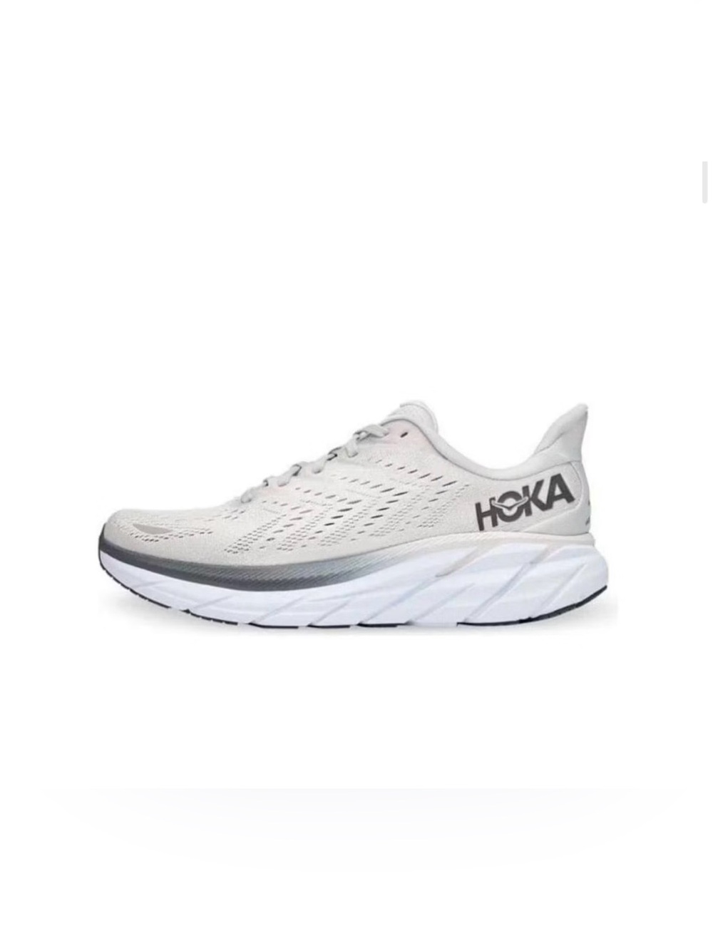 Hoka Women’s Clifton 8 Running Shoes Lunar Rock/Nimbus Cloud